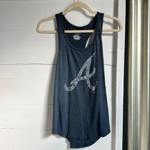 Atlanta Braves racer back tank top